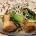 クック5NOFPV☆'s cooksnap of when they made 【簡単】小松菜と厚揚げのごま油炒め.