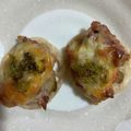 むゆる's cooksnap of when they made れんこんの豚こまチーズ　オーブン焼き.