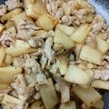 まん丸みかリン's cooksnap of when they made 豚バラと山芋とエリンギの甘辛炒め.
