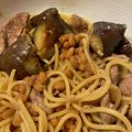 えりカーナ？'s cooksnap of when they made ナスと豚肉の和風スパゲッティ♪.