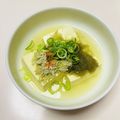 azbjbn's cooksnap of when they made とろろ昆布で食べる温か湯豆腐.