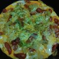 55才のおじさん's cooksnap of when they made 簡単おいし☆きゃべつとウィンナー卵炒め♪.
