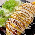 あい♪らんど's cooksnap of when they made 焼きそば入り♡よくばりとん平焼き！.