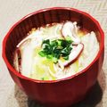 Dellaたん's cooksnap of when they made いい出汁かおる白菜 椎茸の味噌汁^^.