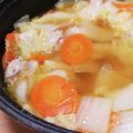 和音モア's cooksnap of when they made 時短！たっぷり生姜入りつくねと白菜大根鍋.