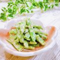 Satoco❋'s cooksnap of when they made 美味しい☆インゲンの胡麻マヨあえ.