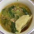 クックDMEKPK☆'s cooksnap of when they made 白菜と豚ひき肉のピリ辛中華スープ.