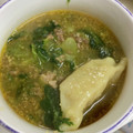 クックDMEKPK☆'s cooksnap of when they made 白菜と豚ひき肉のピリ辛中華スープ.