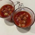 おにぎりちゃんママ's cooksnap of when they made レンジ♪トマトジュースでトマトスープ。.