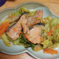 shin1h's cooksnap of when they made ごはんがすすむ♬鮭のちゃんちゃん焼き.