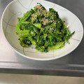 mayuまゆ56's cooksnap of when they made 菜の花としらすの辛子酢醤油和え.
