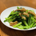 そろそろねんね's cooksnap of when they made 小松菜と油揚げの炒め.
