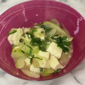ナピト's cooksnap of when they made ５分で簡単♪　豆腐とセロリの中華風炒め.