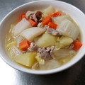ぐうたら星人☆なおじ's cooksnap of when they made 白菜と豚肉の蒸し煮 スープ風.