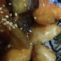 sakuume1's cooksnap of when they made 鶏むね肉となすの甘酢生姜炒め.