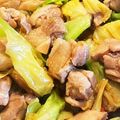 あつみ。。's cooksnap of when they made 鶏とキャベツの中華あんかけ炒め.