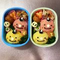 Chaaa_room's cooksnap of when they made キャラ弁☆節分　鬼弁当.