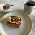 クック4J8VLE☆'s cooksnap of when they made ベーコンエッグトースト.