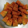 yama_miu's cooksnap of when they made かぼちゃの煮物.