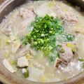 料理男子部🍻's cooksnap of when they made 白菜大量消費！鶏手羽元で参鶏湯風スープ.