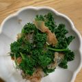 ポメちょん's cooksnap of when they made 簡単！ビタミンたっぷり♪パセリのお浸し.