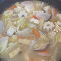 みょんとも's cooksnap of when they made ちくわぶで♡野菜たっぷりすいとん汁風.