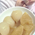 4double5's cooksnap of when they made 玉こんにゃくと大根の煮物♪.