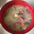 ピーナッツ子♪'s cooksnap of when they made さんまのどぶろく三平汁.