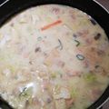 かなりん☆'s cooksnap of when they made ❀白菜と油揚げの豆乳みそスープ❀.