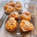 ✩RoHa✩'s cooksnap of when they made 節分に！鬼さんのシュークリーム。.