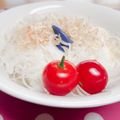 みっくママ's cooksnap of when they made お弁当に♪葉っぱ付きミニトマトりんご.