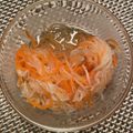 とりさん♡'s cooksnap of when they made 簡単☆紅白なます(大根・人参の甘酢和え).