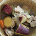 蜜茄子's cooksnap of when they made さつまいもと鶏肉の煮物.