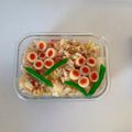 hinamama❁'s cooksnap of when they made 白菜チャーハン☆梅マヨ風味.