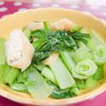 みっくママ's cooksnap of when they made 松山あげと小松菜のおひたし♪超かんたん.
