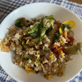 クック49L4Ho☆'s cooksnap of when they made シャキシャキレタスとハムのサラダ風炒飯.