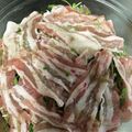 kikoro☆'s cooksnap of when they made 豆苗と豚バラの♡レンチン♪ポン酢.