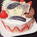 あくび王子まま's cooksnap of when they made 妖怪ウォッチの誕生日ケーキ.