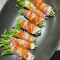 n＆k's cooksnap of when they made 豆苗の豚バラ巻き.