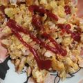 くまもんlove's cooksnap of when they made フライドポテトでリメイクオムレツ♪.