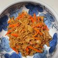 クック6A01DE☆'s cooksnap of when they made 切り干し大根の煮物.
