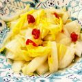 みなとのまんま's cooksnap of when they made レンジで簡単☆梅風味白菜.