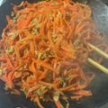 ＮＵＩＮＵＩ's cooksnap of when they made にんじんシリシリ.