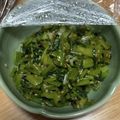 Reo14☆'s cooksnap of when they made かぶの葉のごま油炒め♪ごはんのおともに.