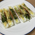 みょんとも's cooksnap of when they made サクサク♪磯辺揚げ風ちくわ.