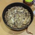 ラリー＆サラ's cooksnap of when they made フライパンで豚肉とゴボウの柳川風鍋.