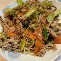 菜鳳子's cooksnap of when they made 豚こまと野菜たっぷりソース炒め.