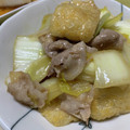 おかわりちょうだい♪'s cooksnap of when they made 豚バラ白菜と厚揚げのうま煮.