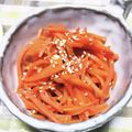 DORA＊DORA's cooksnap of when they made にんじんのきんぴら.