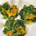 あい♪らんど's cooksnap of when they made にんじんの葉のかき揚げ.